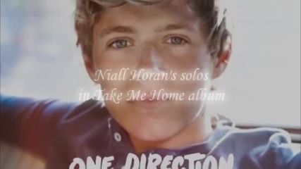 Niall Horan's solos in Take Me Home album