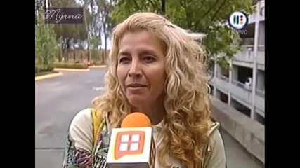 Edith Gonzalez habla del accidente de Hugo Stiglitz (cielo Rojo)