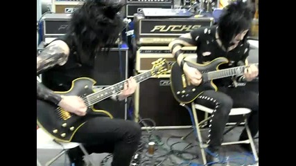 Heavens Calling Jinxx and Jake Pitts Fuchs West L.a. Guitar Amp Convention Black Veil Brides