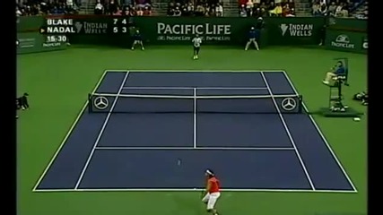 Nadal vs Blake - Indian Wells 2006