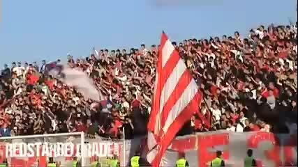 Napredak - Crvena zvezda 2:2, navijanje 