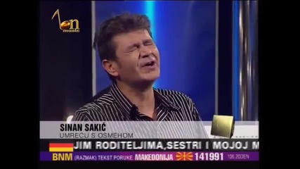 Sinan Sakic - Umrecu s osmehom (hq) (bg sub)