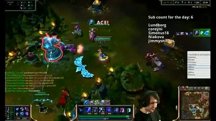 5 kill-а в League of Legends Pentakill - Athene