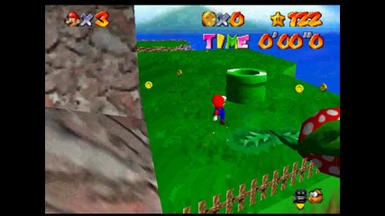 Sm64~pluck the pirahna flower - Speedrun