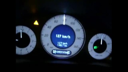 Mercedes E - Klase testowany przez paw zdr