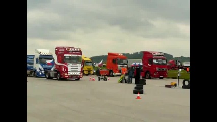 Truck show 2010 ... Scania vs Volvo Fh