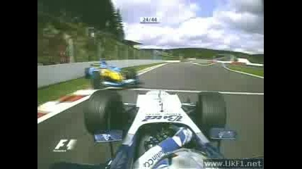 Montoya Vs Trulli