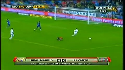Роналдо и Бензема побъркаха Леванте - Реал Мадрид - Леванте - 8:0 