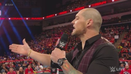 Constable Baron Corbin demands an apology from Finn Bálor: Raw, July 2, 2018