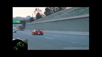 Ferrari F50 Shooting Flames
