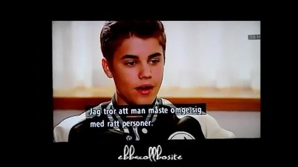 Justin Bieber Interview 2012 - Tv4 Sweden