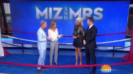 The Miz & Maryse teach Kathie Lee Gifford & Elvis Duran how to make an entrance on "Today"