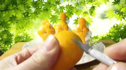 Карвинг с портокали