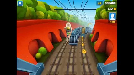 Малко Разцъкване на Subway Surfes