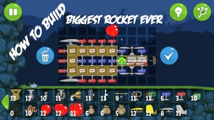 Bad Piggies Biggest Rocket ever!