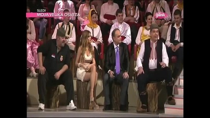 Rada Manojlovic, Sasa Matic, Jelena Kostov & Aca Ilic - Vicevi - Grand Show - (TV Pink 21.03.2014.)
