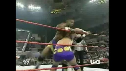 Shawn Michaels & Shelton Benjamin vs Carlito & Kurt Angle