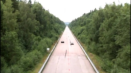 Moscow Unlim 500 Ford Gt-1000 vs Corvette Zr1