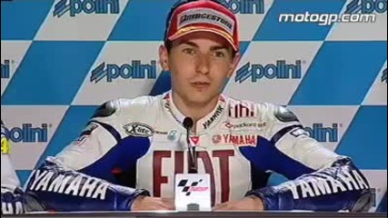 Lorenzo interview after the Japan Gp 