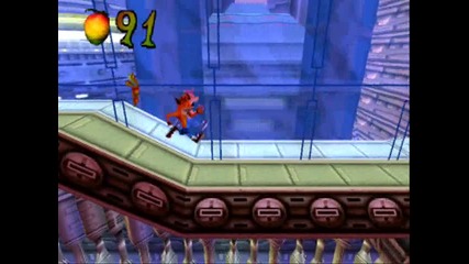 Crash Bandicoot 3 - Level 19/29 Future Frenzy - Box Gem + Second Gem 