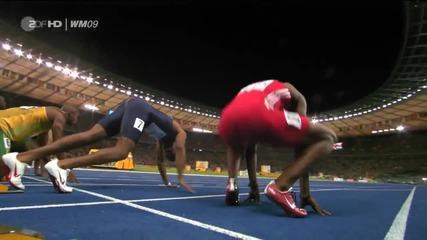 Usain Bolt new world record 9.58