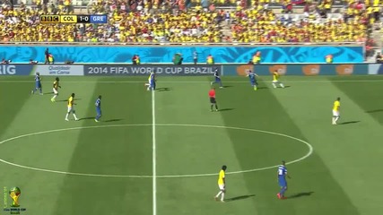 World Cup 2014 - Colombia vs Greece 3-0