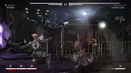 Mortal Kombat X - Kenshi vs Cassie Cage