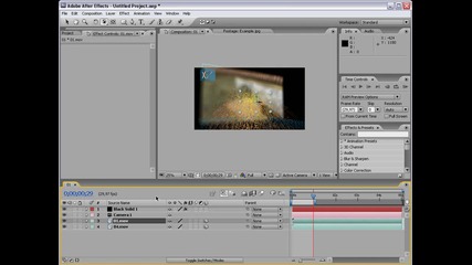 Урок 7 Adobe After Effects Cs3 част 3 на Български език 