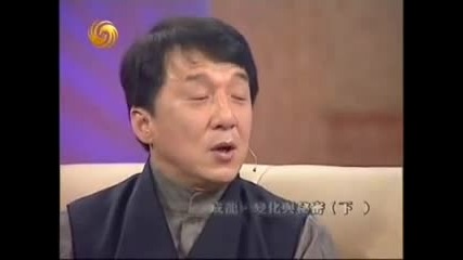 Jackie on chinese talk show 9