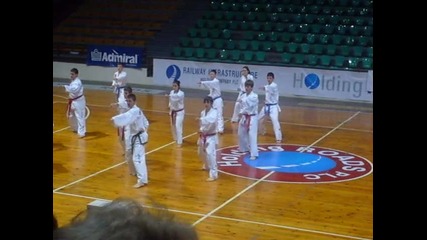 Taekwondo demonstracia Pernik zala minyor - Kaloyan - Ladimeks :) 