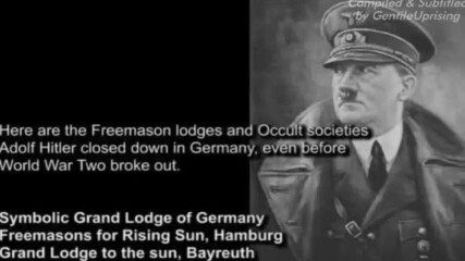Войната на Хитлер с/у Свободното Зидарство/ Hitler's War Against Freemasonry! ( Banned In Youtube)