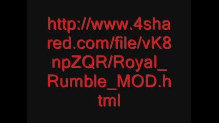 Wwe Royal Rumble Mod 2011 Download Link 