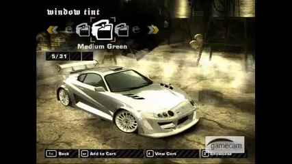 Nfs Most Wanted Toyota Supra tuning 