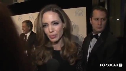 Angelina Jolie share her biggest compliment at 2012 Producers Guild Awards
