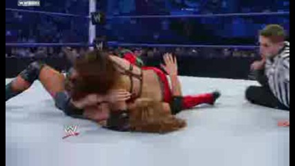 {ново} Wwe Smackdown Maria and Eve Vs Layla and Natalia 