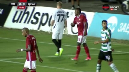 Черно море - ЦСКА 0:0 /полувреме/