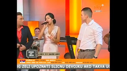 2014 Tanja Savic i Milos Brkic - Poplava (live) - Tv Sky Plus 2014