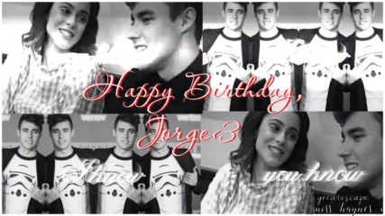 Happy Birthday Jorge Blanco!