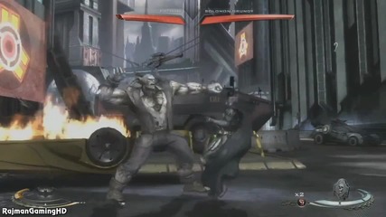Injustice Gods Among Us - 'batman vs Solomon Grundy Gameplay'