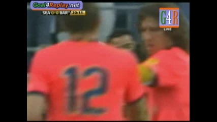 Seattle Sounders - Barcelona 0 - 1 (0 - 4,  6 8 2009)