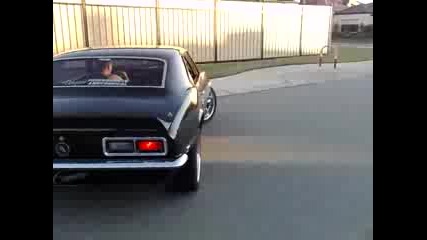 Our 68 Camaro s 1st drive 