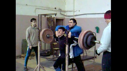 svilen minchev 170kg polu klek