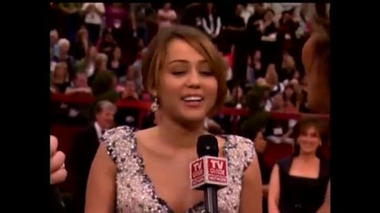 Oscars 2009 Miley Cyrus