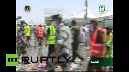 Saudi Arabia: Huge operation after hundreds die in Hajj crush *GRAPHIC*