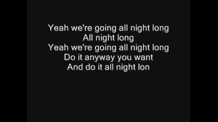 Buckcherry - All night long (lyrics)
