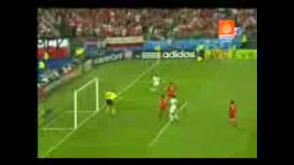 Aвстрия - Полша 0:1 Рожер Гереро Гол