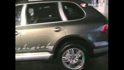 New Porsche Cayenne Hybrid Concept In Los Angeles