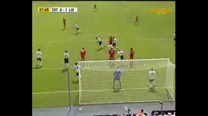 liverpool vs tottenham (cisse goal) 