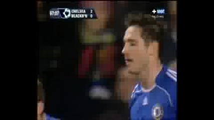 Chelsea - Blackburn 2:0 Lampard Goal