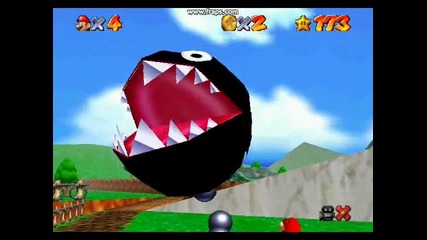 Sm64~behind chain chomps gate 